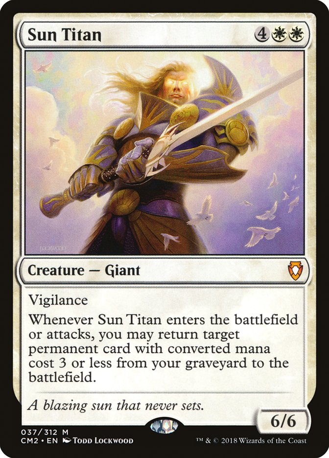 Sun Titan [Commander Anthology Volume II] MTG Single Magic: The Gathering    | Red Claw Gaming