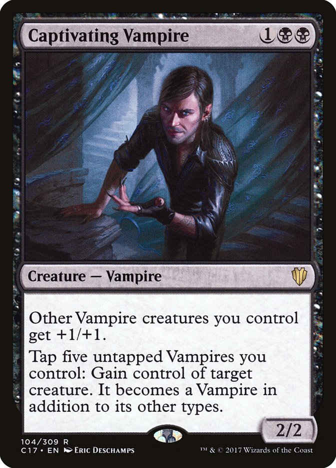 Captivating Vampire [Commander 2017] MTG Single Magic: The Gathering    | Red Claw Gaming