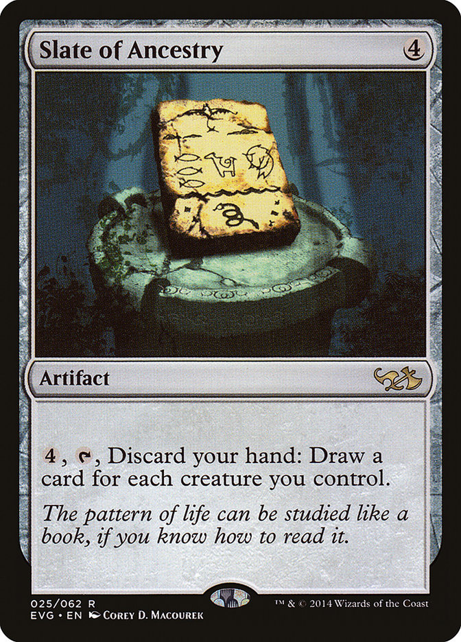 Slate of Ancestry (Elves vs. Goblins) [Duel Decks Anthology] MTG Single Magic: The Gathering    | Red Claw Gaming