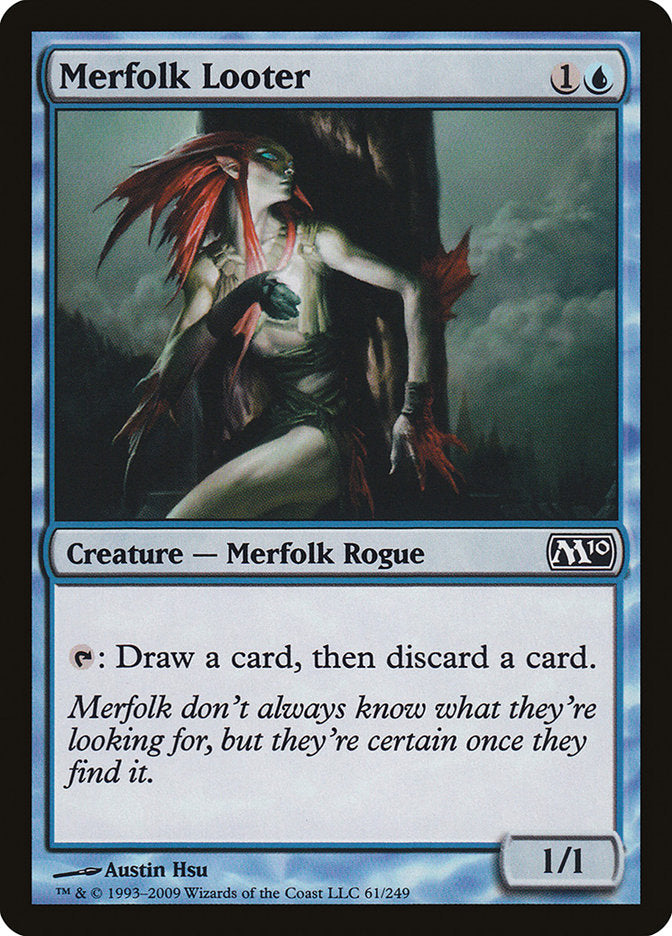 Merfolk Looter [Magic 2010] MTG Single Magic: The Gathering    | Red Claw Gaming