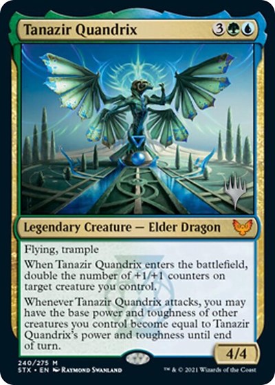 Tanazir Quandrix (Promo Pack) [Strixhaven: School of Mages Promos] MTG Single Magic: The Gathering    | Red Claw Gaming