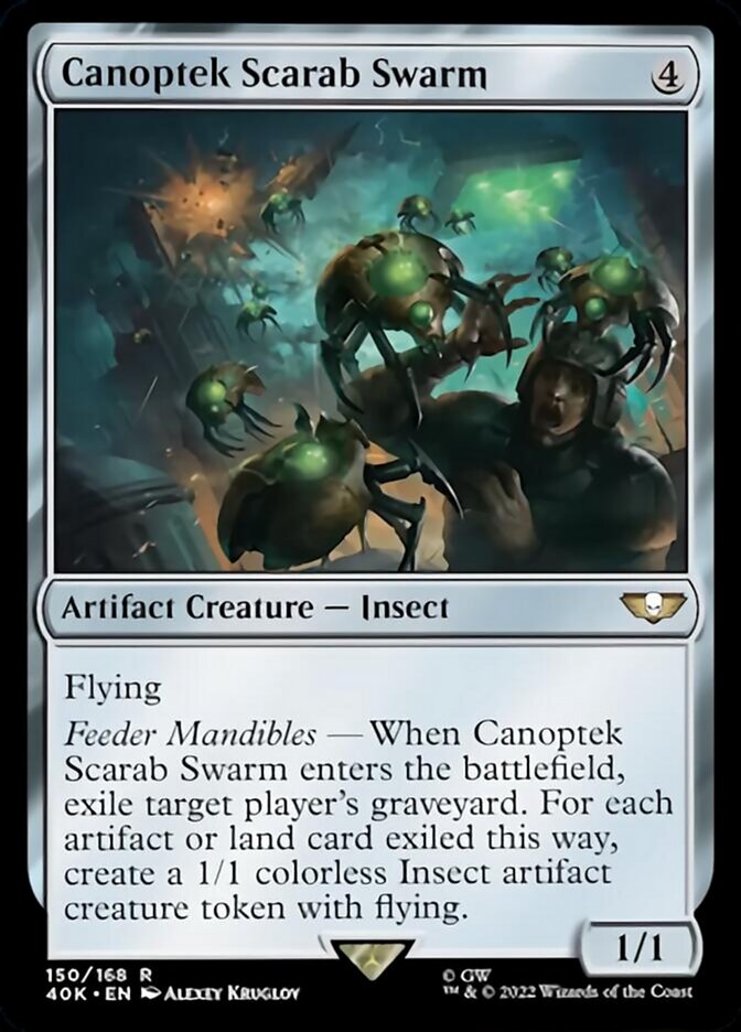 Canoptek Scarab Swarm [Warhammer 40,000] MTG Single Magic: The Gathering    | Red Claw Gaming