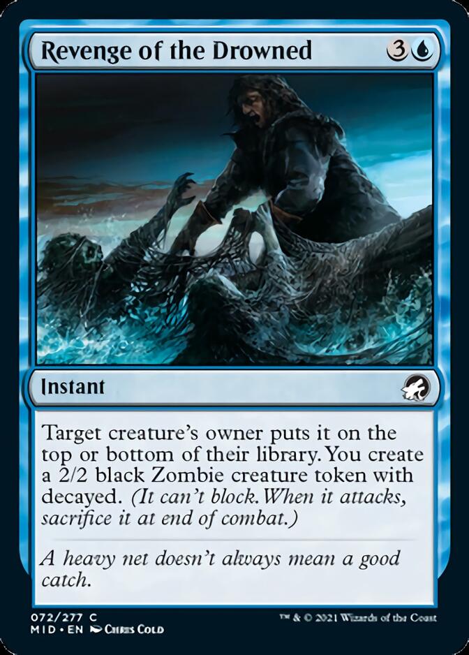 Revenge of the Drowned [Innistrad: Midnight Hunt] MTG Single Magic: The Gathering    | Red Claw Gaming