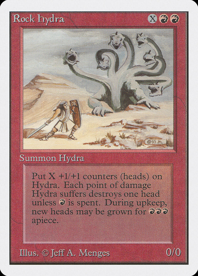 Rock Hydra [Unlimited Edition] MTG Single Magic: The Gathering    | Red Claw Gaming
