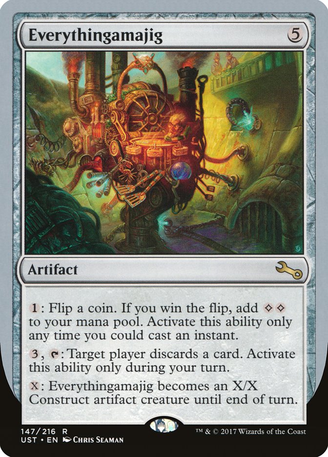 Everythingamajig ("Flip a Coin") [Unstable] MTG Single Magic: The Gathering    | Red Claw Gaming