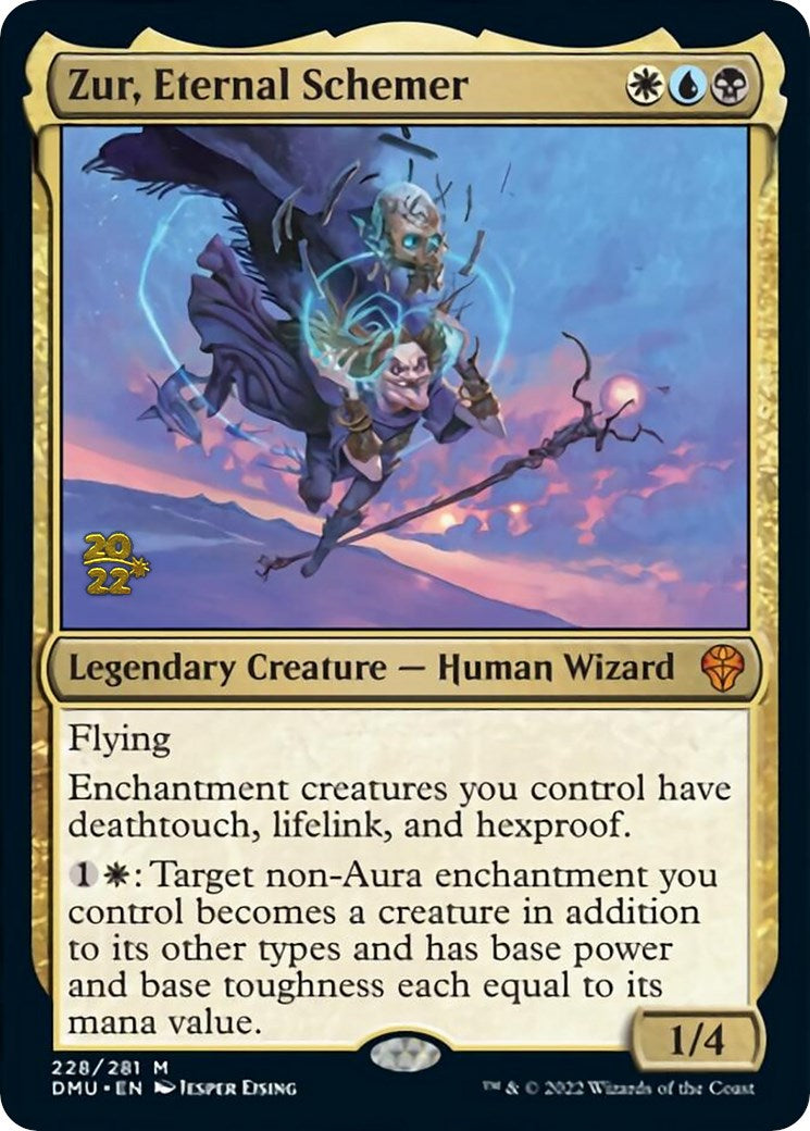 Zur, Eternal Schemer [Dominaria United Prerelease Promos] MTG Single Magic: The Gathering    | Red Claw Gaming