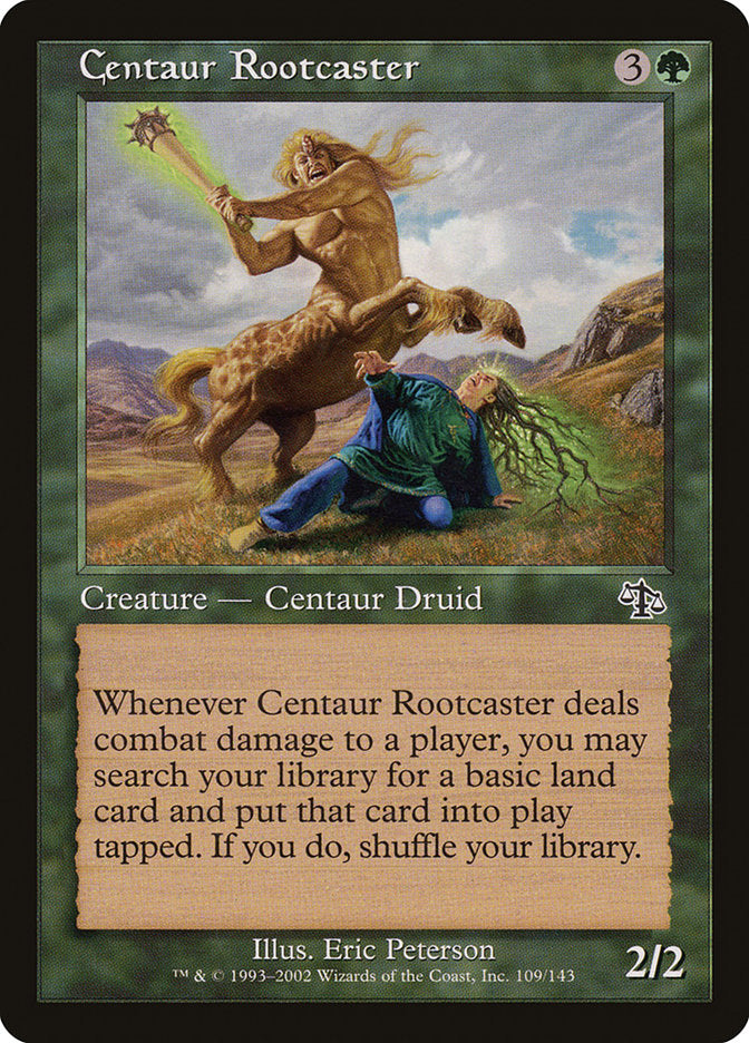 Centaur Rootcaster [Judgment] MTG Single Magic: The Gathering    | Red Claw Gaming