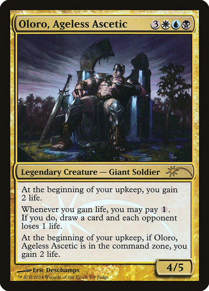 Oloro, Ageless Ascetic [Judge Gift Cards 2014] MTG Single Magic: The Gathering    | Red Claw Gaming