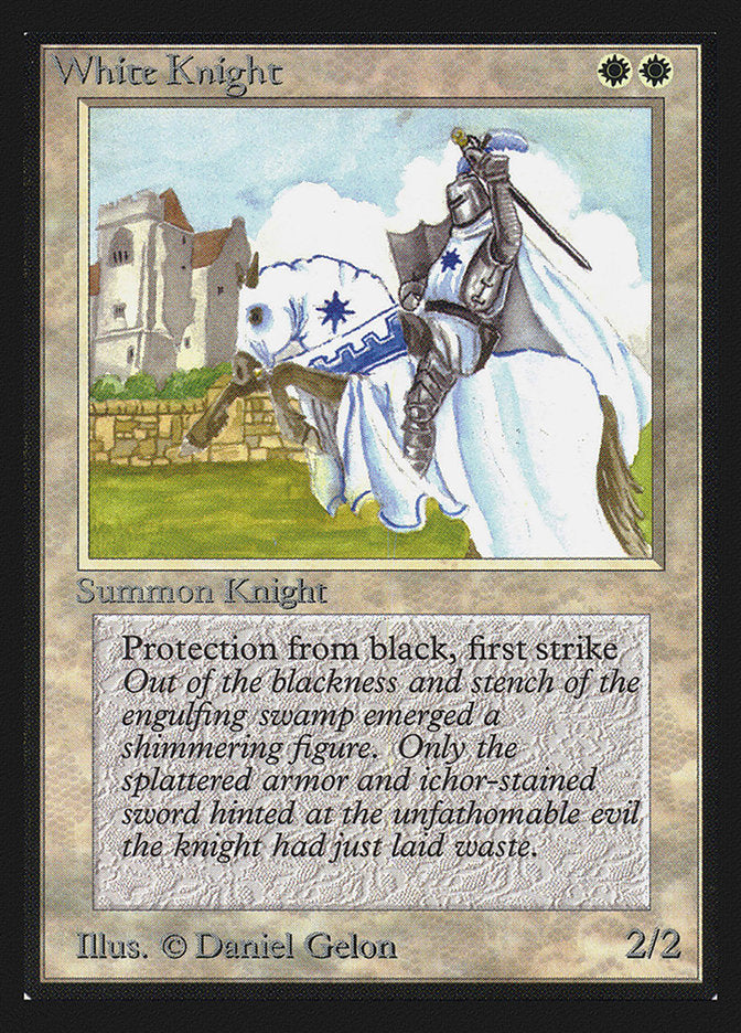 White Knight [Collectors' Edition] MTG Single Magic: The Gathering    | Red Claw Gaming