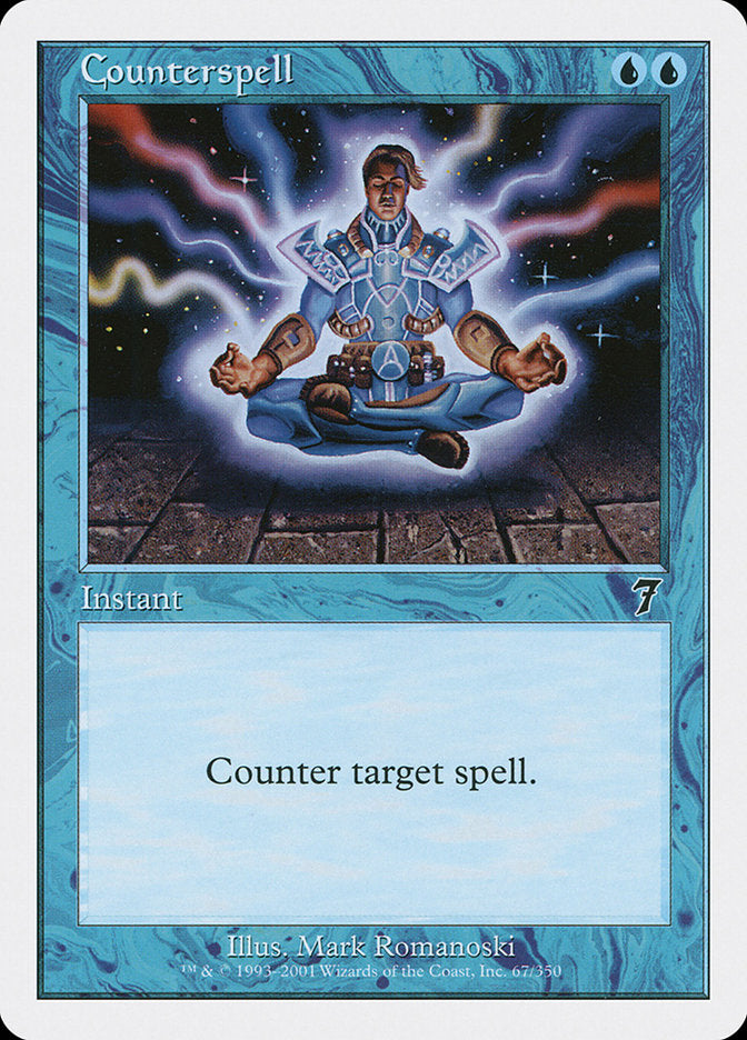 Counterspell [Seventh Edition] MTG Single Magic: The Gathering    | Red Claw Gaming