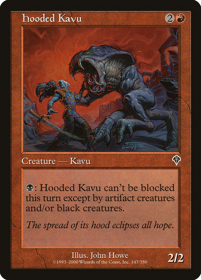 Hooded Kavu [Invasion] MTG Single Magic: The Gathering    | Red Claw Gaming