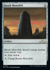 Basalt Monolith [30th Anniversary Edition] MTG Single Magic: The Gathering    | Red Claw Gaming