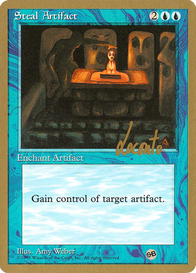 Steal Artifact (Michael Loconto) (SB) [Pro Tour Collector Set] MTG Single Magic: The Gathering    | Red Claw Gaming