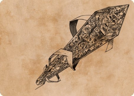 Stonespeaker Crystal Art Card [Commander Legends: Battle for Baldur's Gate Art Series] MTG Single Magic: The Gathering    | Red Claw Gaming