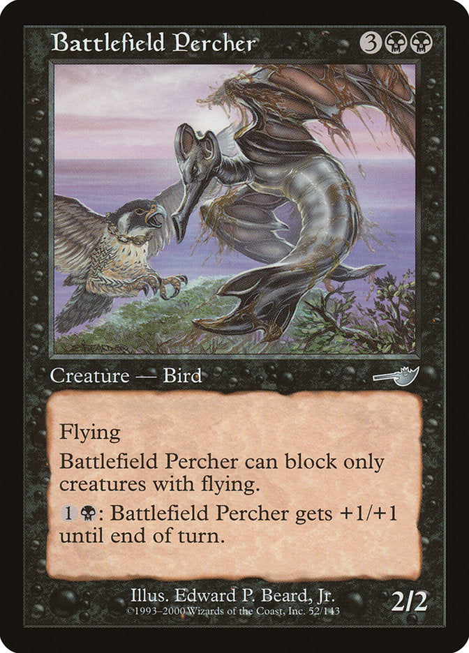 Battlefield Percher [Nemesis] MTG Single Magic: The Gathering    | Red Claw Gaming