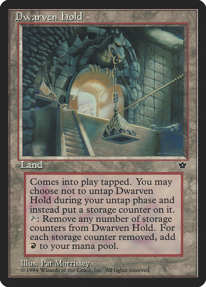 Dwarven Hold [Fallen Empires] MTG Single Magic: The Gathering    | Red Claw Gaming