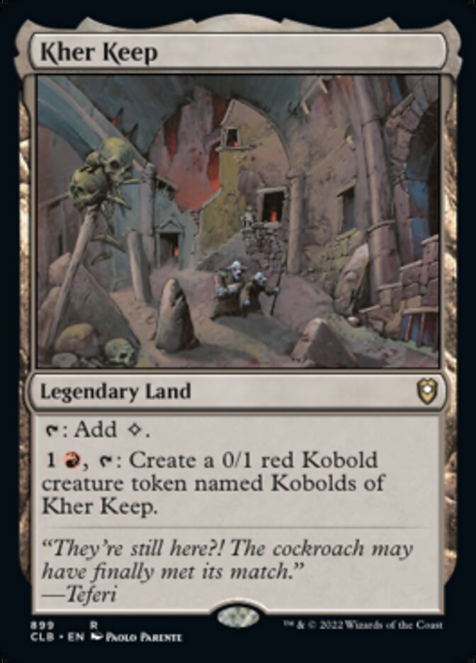 Kher Keep [Commander Legends: Battle for Baldur's Gate] MTG Single Magic: The Gathering    | Red Claw Gaming