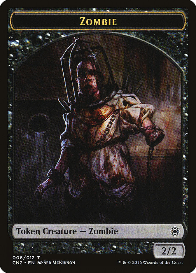 Zombie Token [Conspiracy: Take the Crown Tokens] MTG Single Magic: The Gathering    | Red Claw Gaming