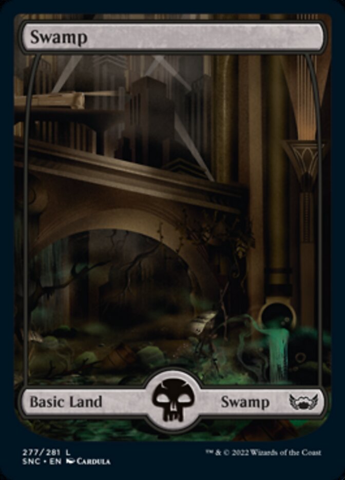 Swamp (277) [Streets of New Capenna] MTG Single Magic: The Gathering    | Red Claw Gaming