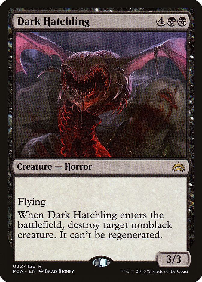 Dark Hatchling [Planechase Anthology] MTG Single Magic: The Gathering    | Red Claw Gaming