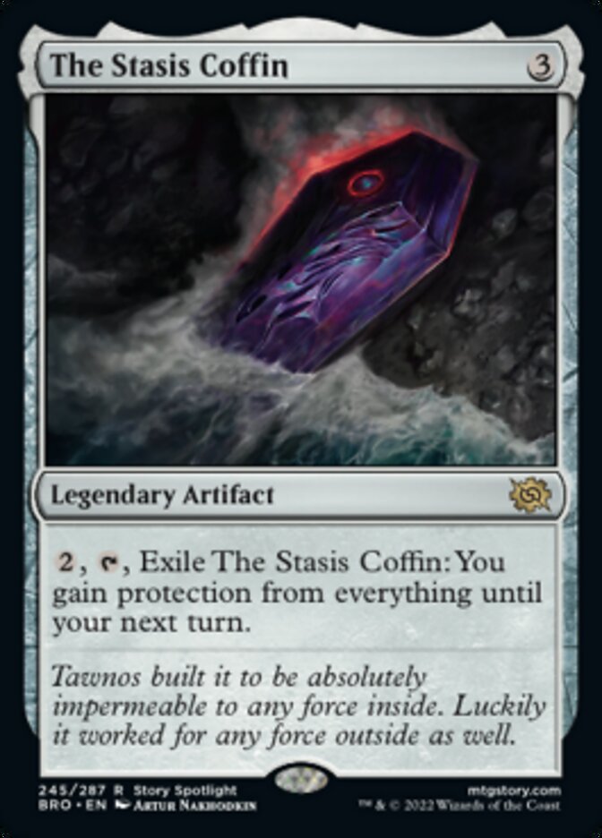 The Stasis Coffin [The Brothers' War] MTG Single Magic: The Gathering    | Red Claw Gaming