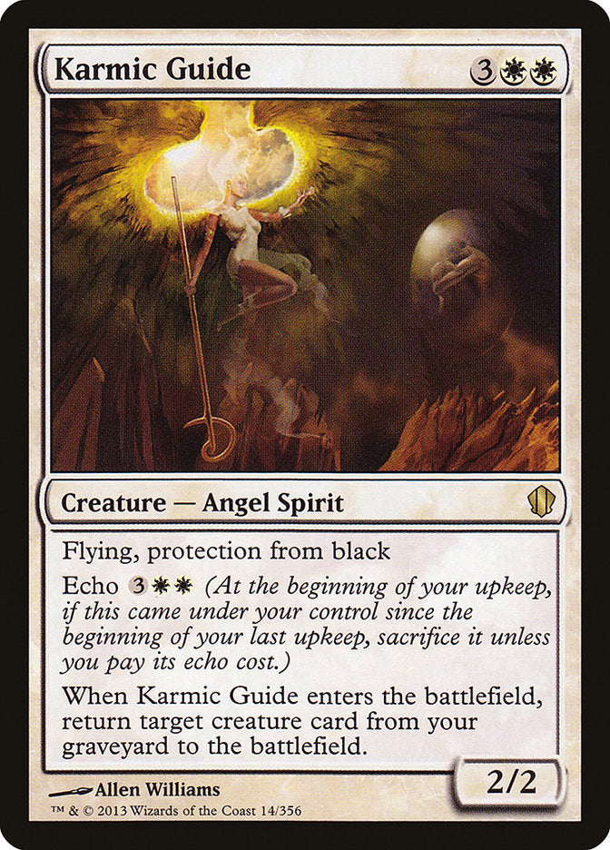 Karmic Guide [Commander 2013] MTG Single Magic: The Gathering    | Red Claw Gaming