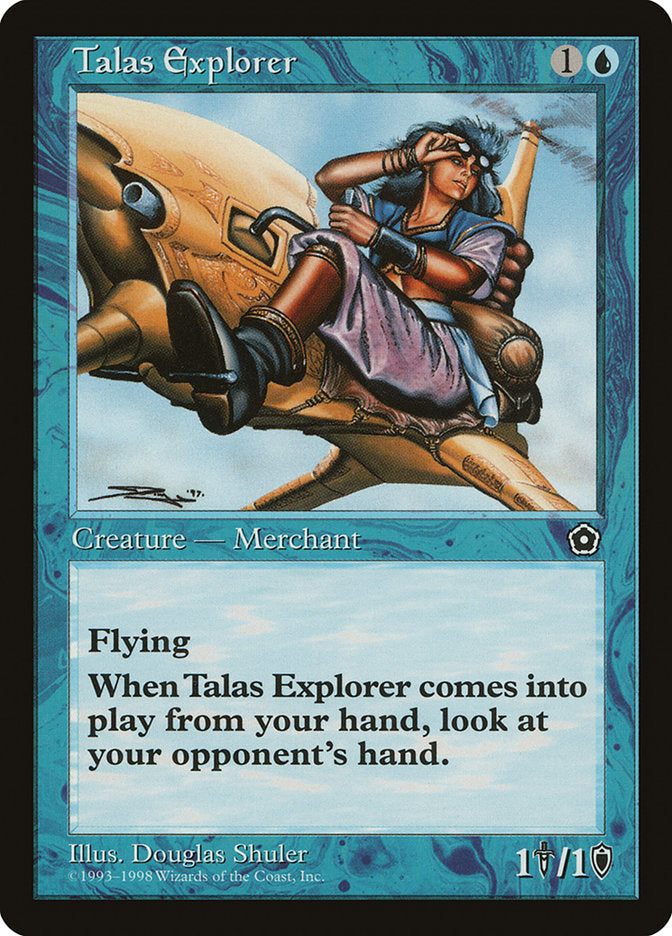 Talas Explorer [Portal Second Age] MTG Single Magic: The Gathering    | Red Claw Gaming