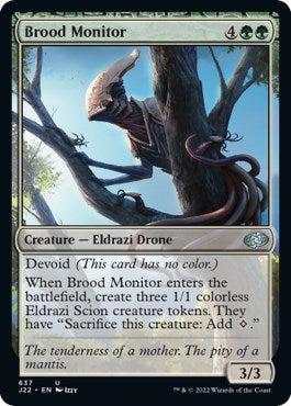 Brood Monitor [Jumpstart 2022] MTG Single Magic: The Gathering    | Red Claw Gaming