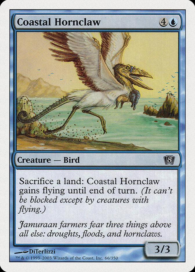 Coastal Hornclaw [Eighth Edition] MTG Single Magic: The Gathering    | Red Claw Gaming