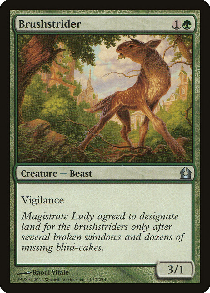 Brushstrider [Return to Ravnica] MTG Single Magic: The Gathering    | Red Claw Gaming