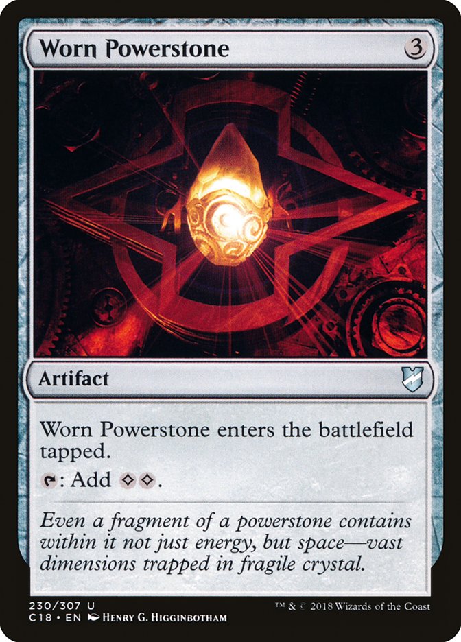 Worn Powerstone [Commander 2018] MTG Single Magic: The Gathering    | Red Claw Gaming