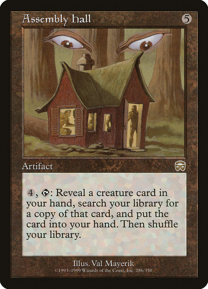 Assembly Hall [Mercadian Masques] MTG Single Magic: The Gathering    | Red Claw Gaming