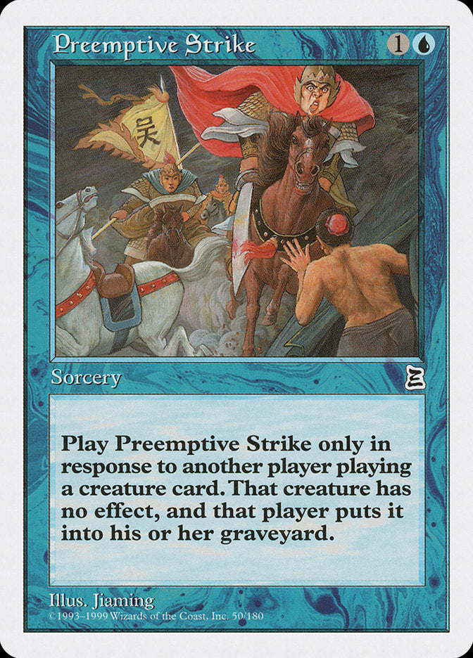 Preemptive Strike [Portal Three Kingdoms] MTG Single Magic: The Gathering    | Red Claw Gaming