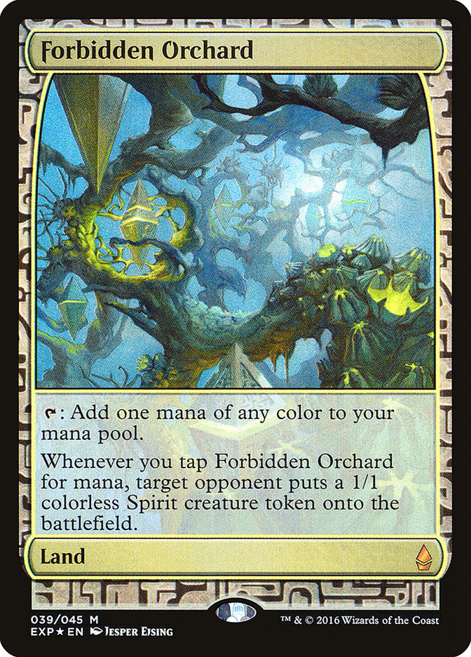 Forbidden Orchard [Zendikar Expeditions] MTG Single Magic: The Gathering    | Red Claw Gaming