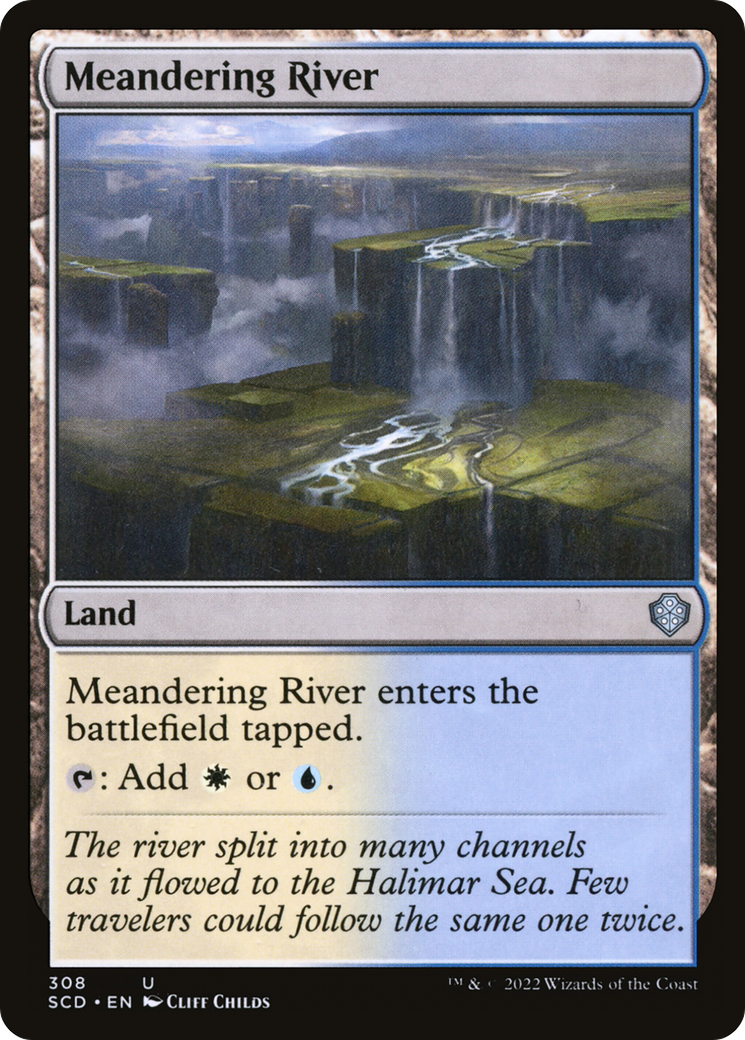 Meandering River [Starter Commander Decks] MTG Single Magic: The Gathering    | Red Claw Gaming