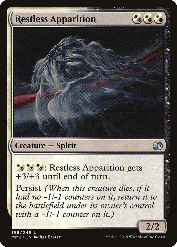 Restless Apparition [Modern Masters 2015] MTG Single Magic: The Gathering    | Red Claw Gaming