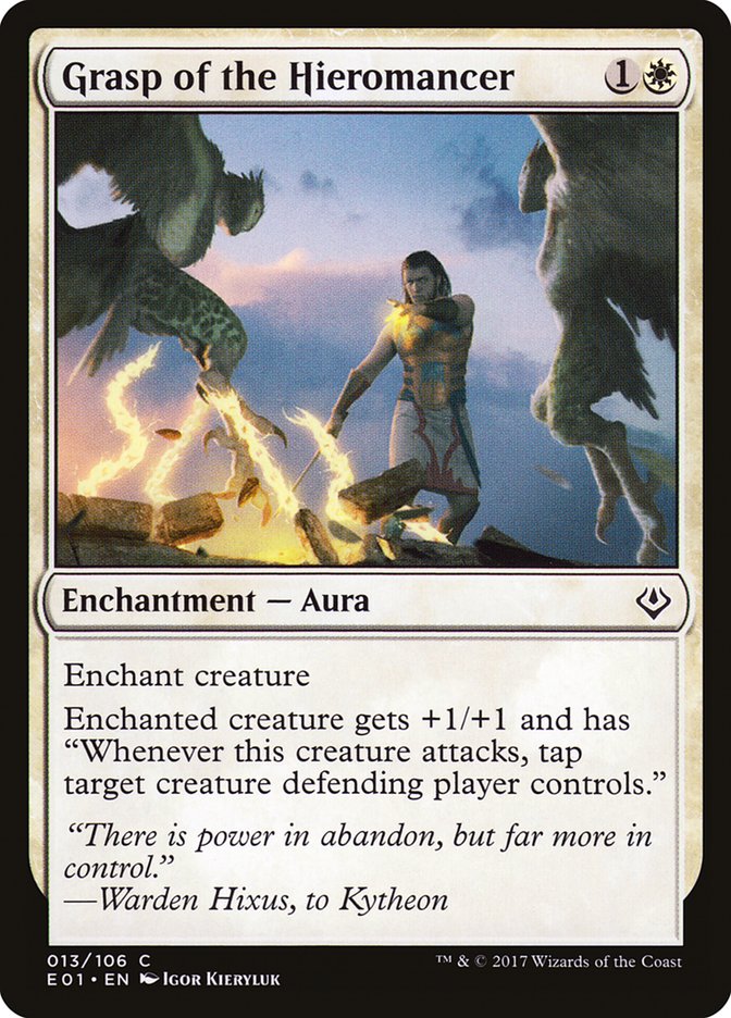 Grasp of the Hieromancer [Archenemy: Nicol Bolas] MTG Single Magic: The Gathering    | Red Claw Gaming