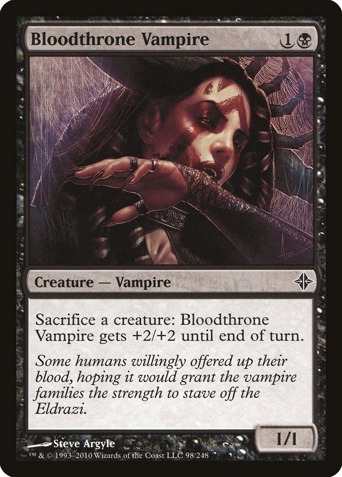 Bloodthrone Vampire [Rise of the Eldrazi] MTG Single Magic: The Gathering    | Red Claw Gaming