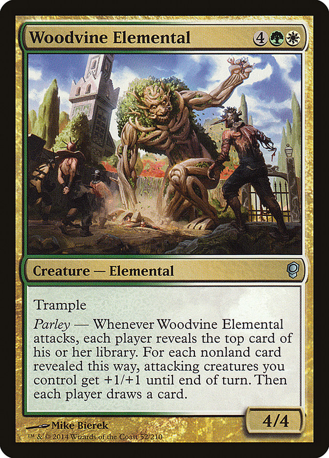Woodvine Elemental [Conspiracy] MTG Single Magic: The Gathering    | Red Claw Gaming