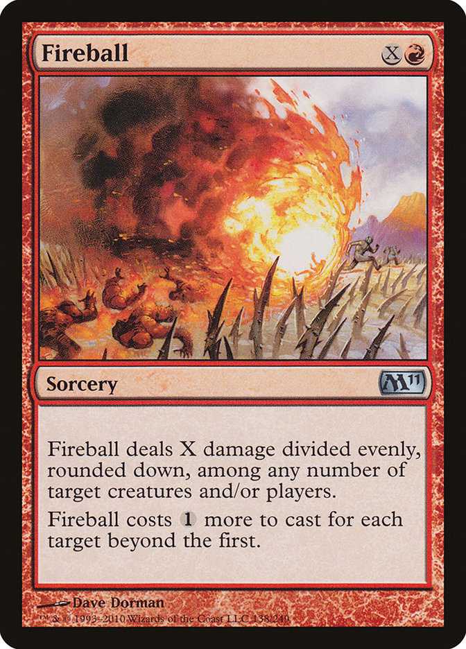 Fireball [Magic 2011] MTG Single Magic: The Gathering    | Red Claw Gaming