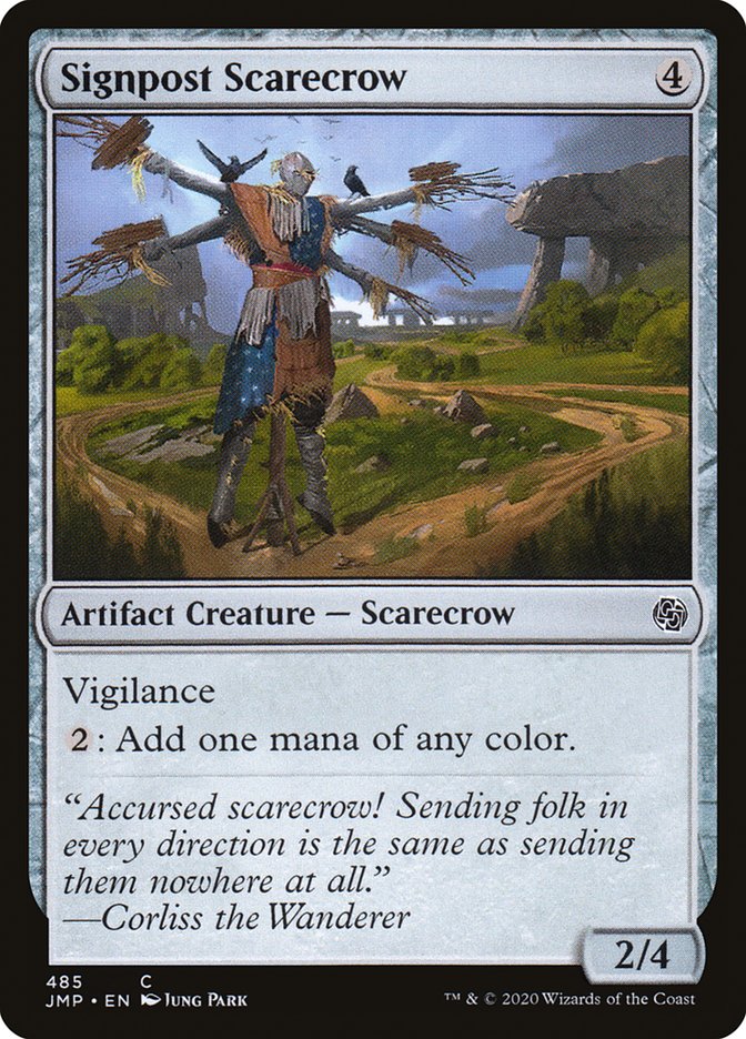 Signpost Scarecrow [Jumpstart] MTG Single Magic: The Gathering    | Red Claw Gaming