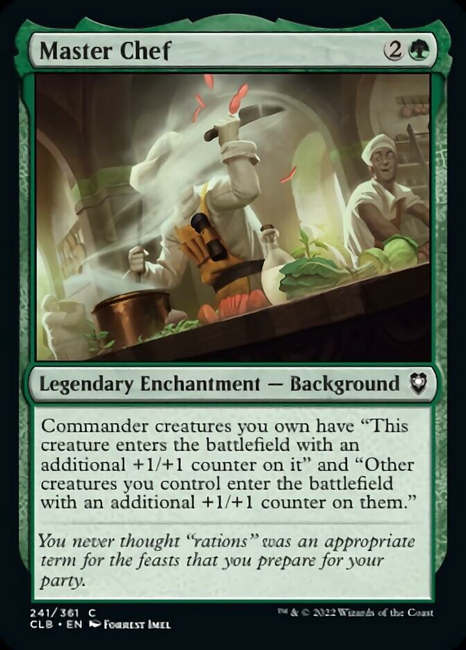 Master Chef [Commander Legends: Battle for Baldur's Gate] MTG Single Magic: The Gathering    | Red Claw Gaming