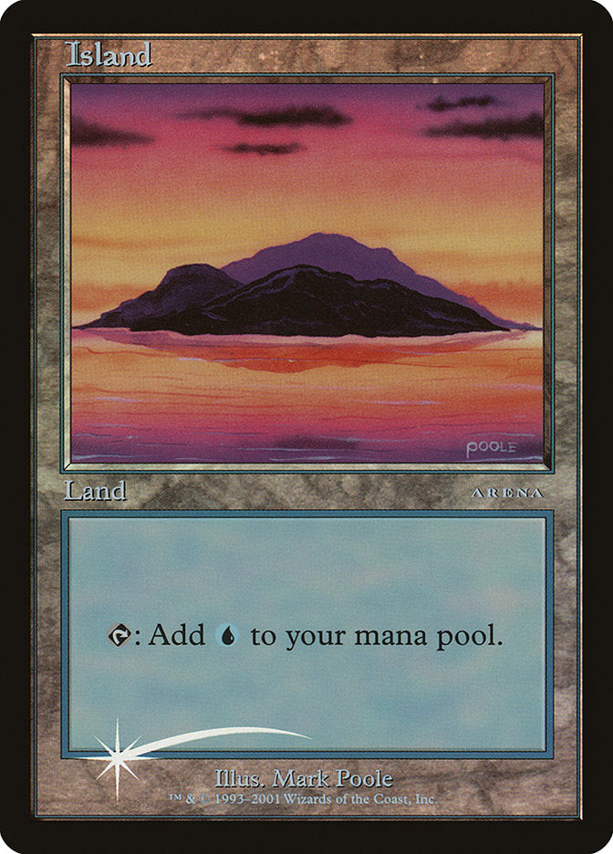 Island (1) [Arena League 2002] MTG Single Magic: The Gathering    | Red Claw Gaming