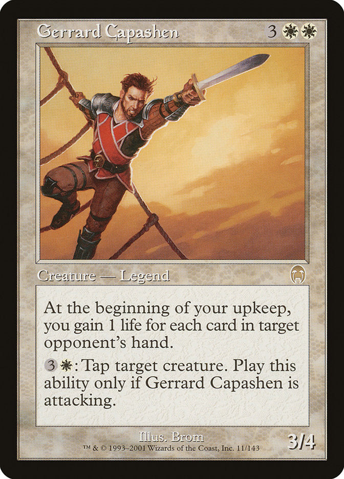 Gerrard Capashen [Apocalypse] MTG Single Magic: The Gathering    | Red Claw Gaming