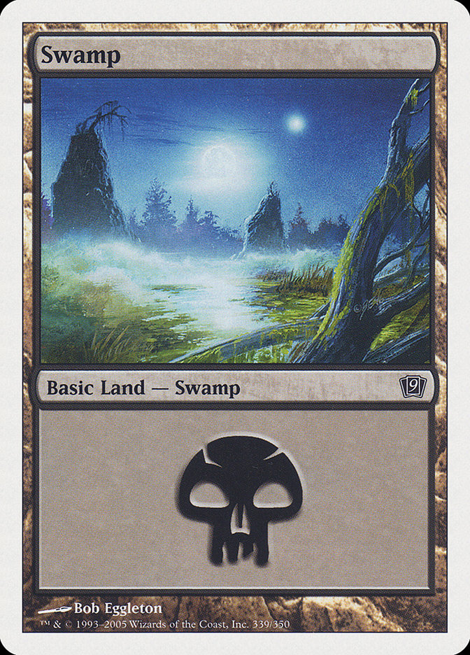 Swamp (339) [Ninth Edition] MTG Single Magic: The Gathering    | Red Claw Gaming