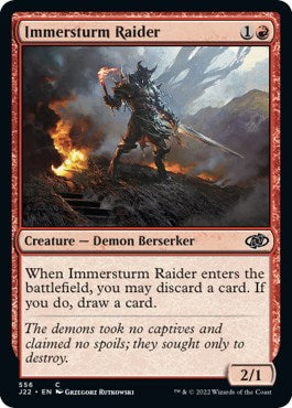 Immersturm Raider [Jumpstart 2022] MTG Single Magic: The Gathering    | Red Claw Gaming