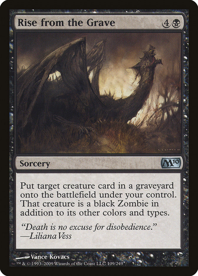 Rise from the Grave [Magic 2010] MTG Single Magic: The Gathering    | Red Claw Gaming
