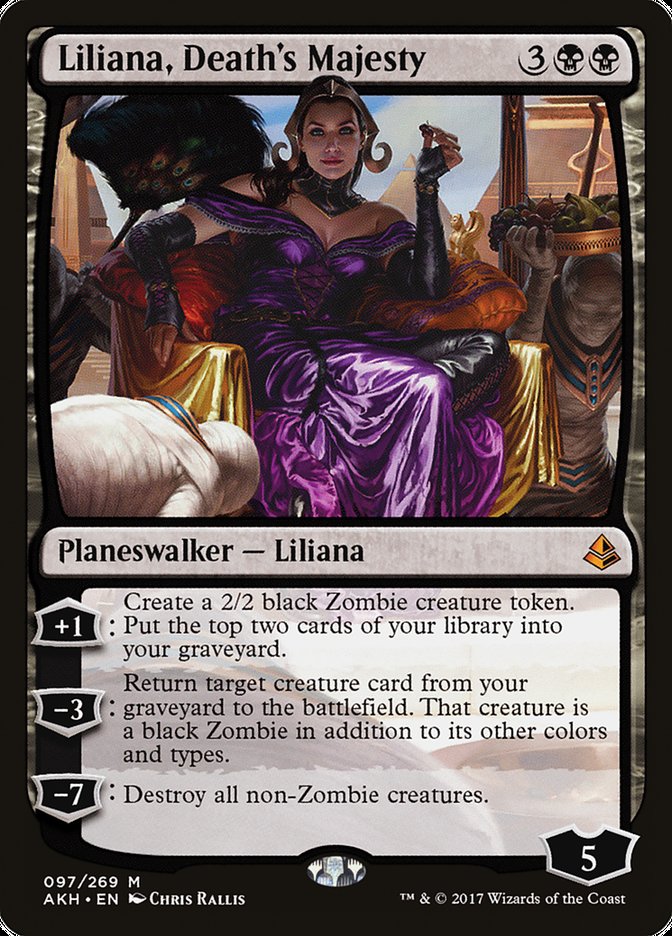Liliana, Death's Majesty [Amonkhet] MTG Single Magic: The Gathering    | Red Claw Gaming