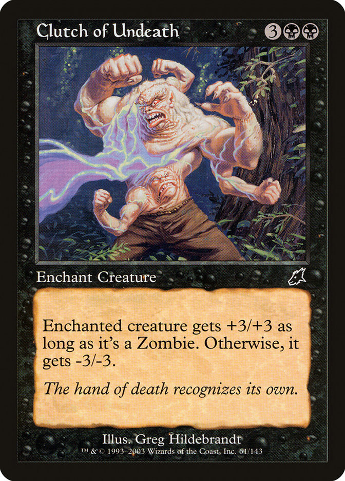 Clutch of Undeath [Scourge] MTG Single Magic: The Gathering    | Red Claw Gaming