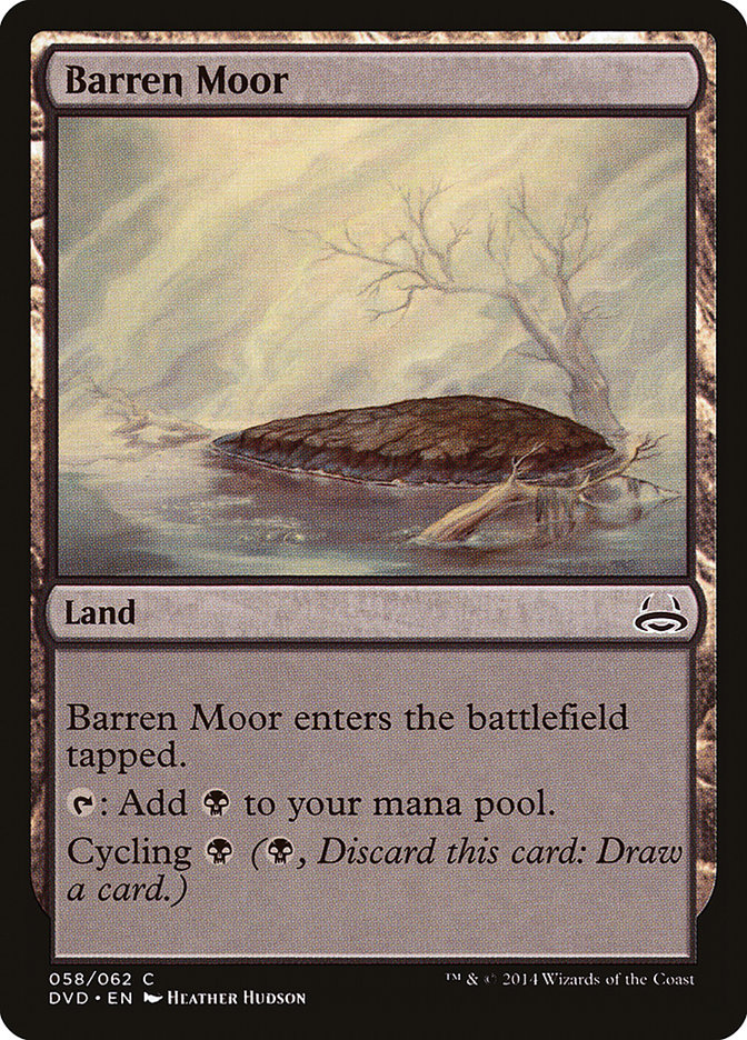 Barren Moor (Divine vs. Demonic) [Duel Decks Anthology] MTG Single Magic: The Gathering    | Red Claw Gaming